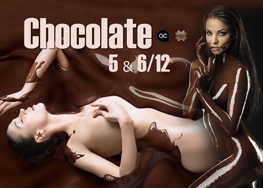 Chocolate... Lick me...
